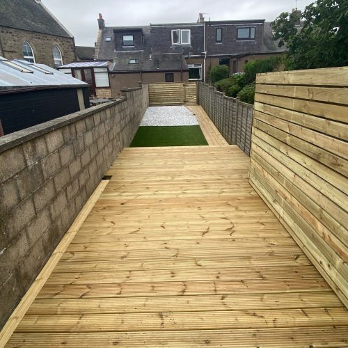 Fencing and decking in fife